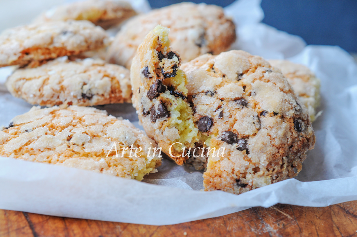 SNELLE ZACHTE KOEKJES met chocoladedruppels
