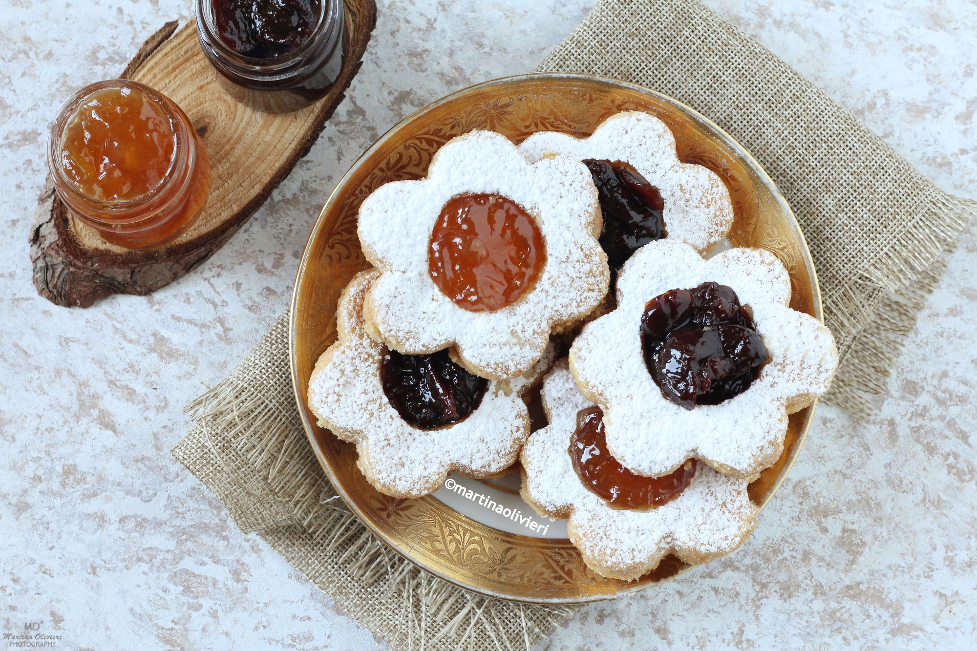 Spiegelei – Koekjes met confituur