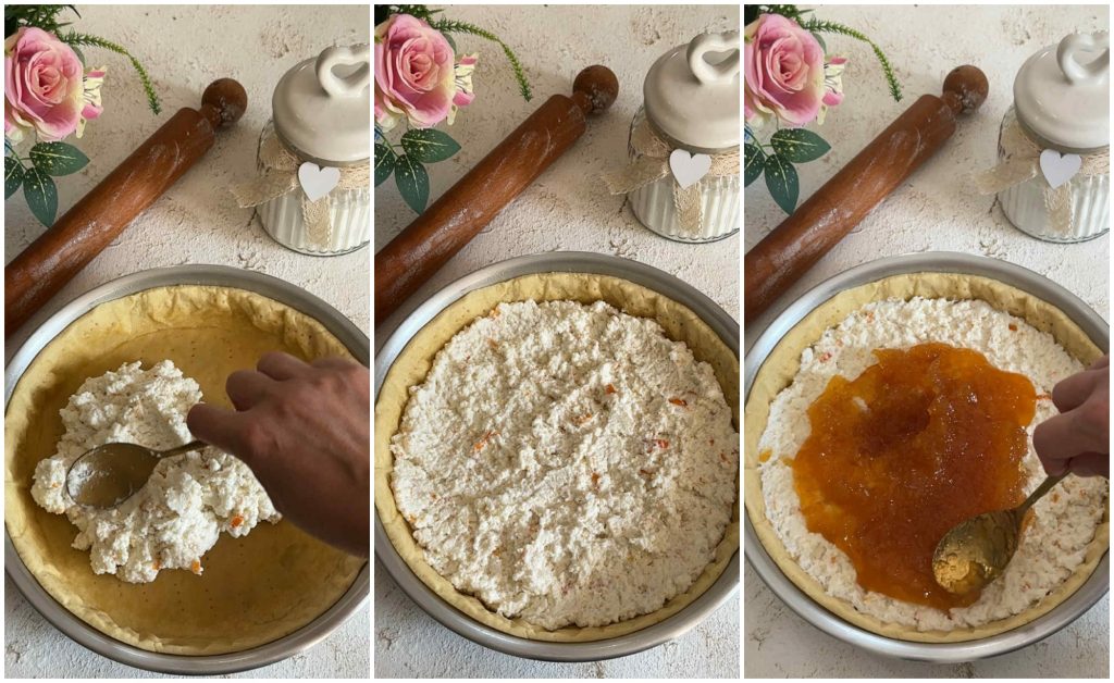 taart met jam en ricotta