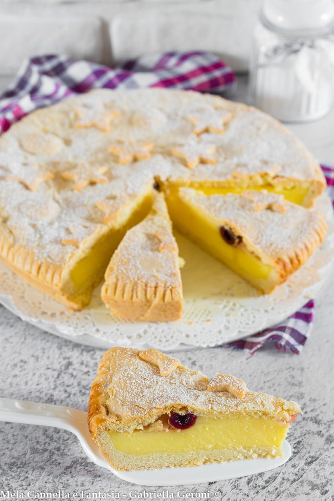 taart smaak pasticciotto met room