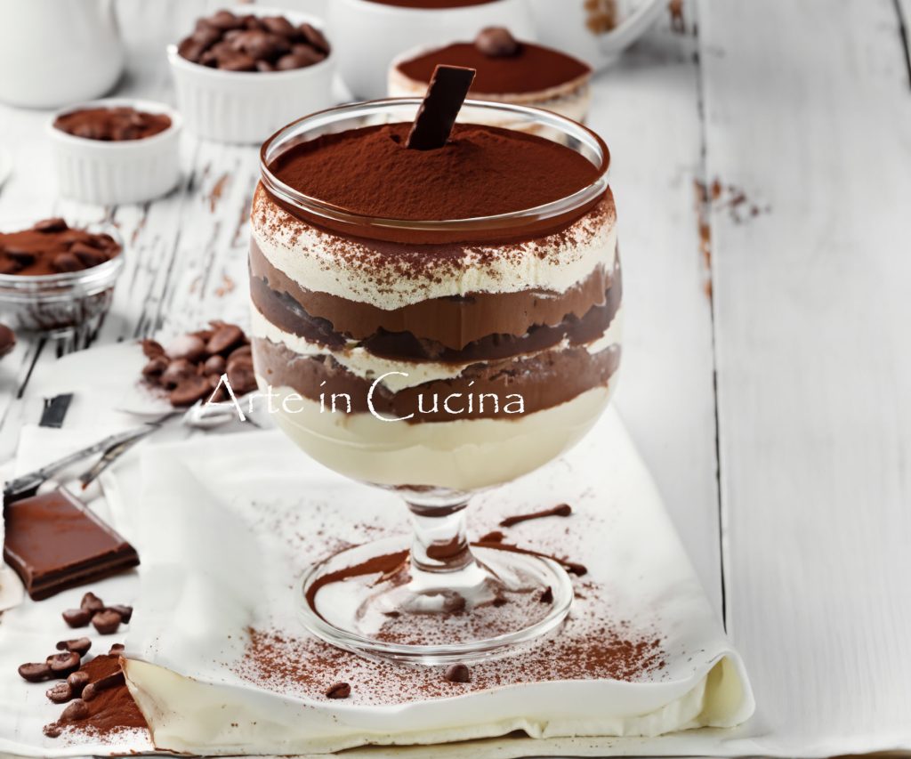Tiramisu met chocoladeroom en Nutella