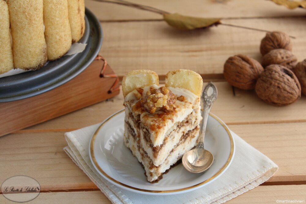 Tiramisu met gekarameliseerde noten