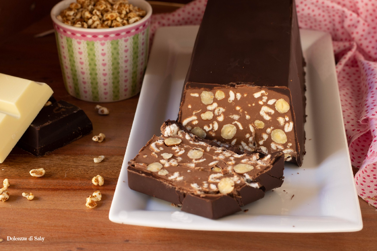 Torrone dei morti met gepofte rijst