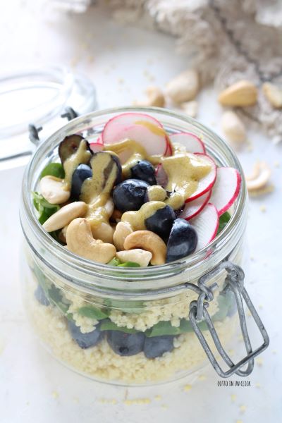 voeg meer vinaigrette toe en geniet