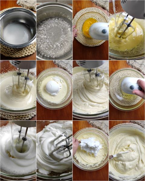 voorbereiding van de mascarponecrème