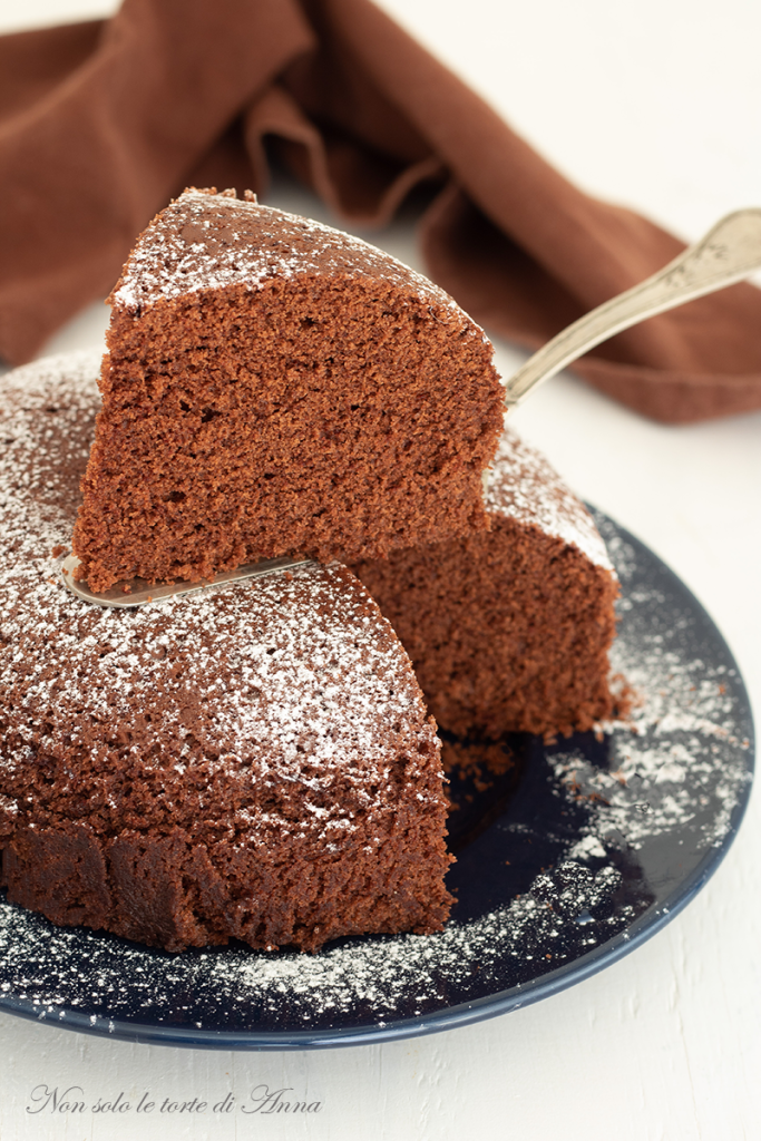 zachte cake met cacao