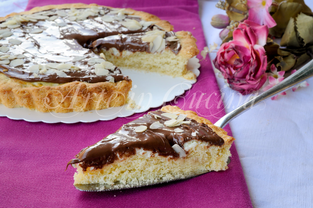 Zachte Nutella en Mascarpone Taart