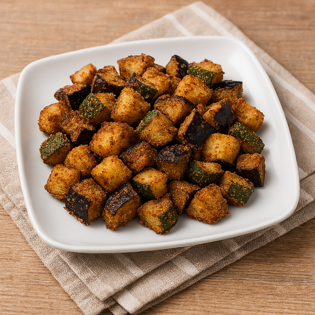 zandige groenten in de airfryer