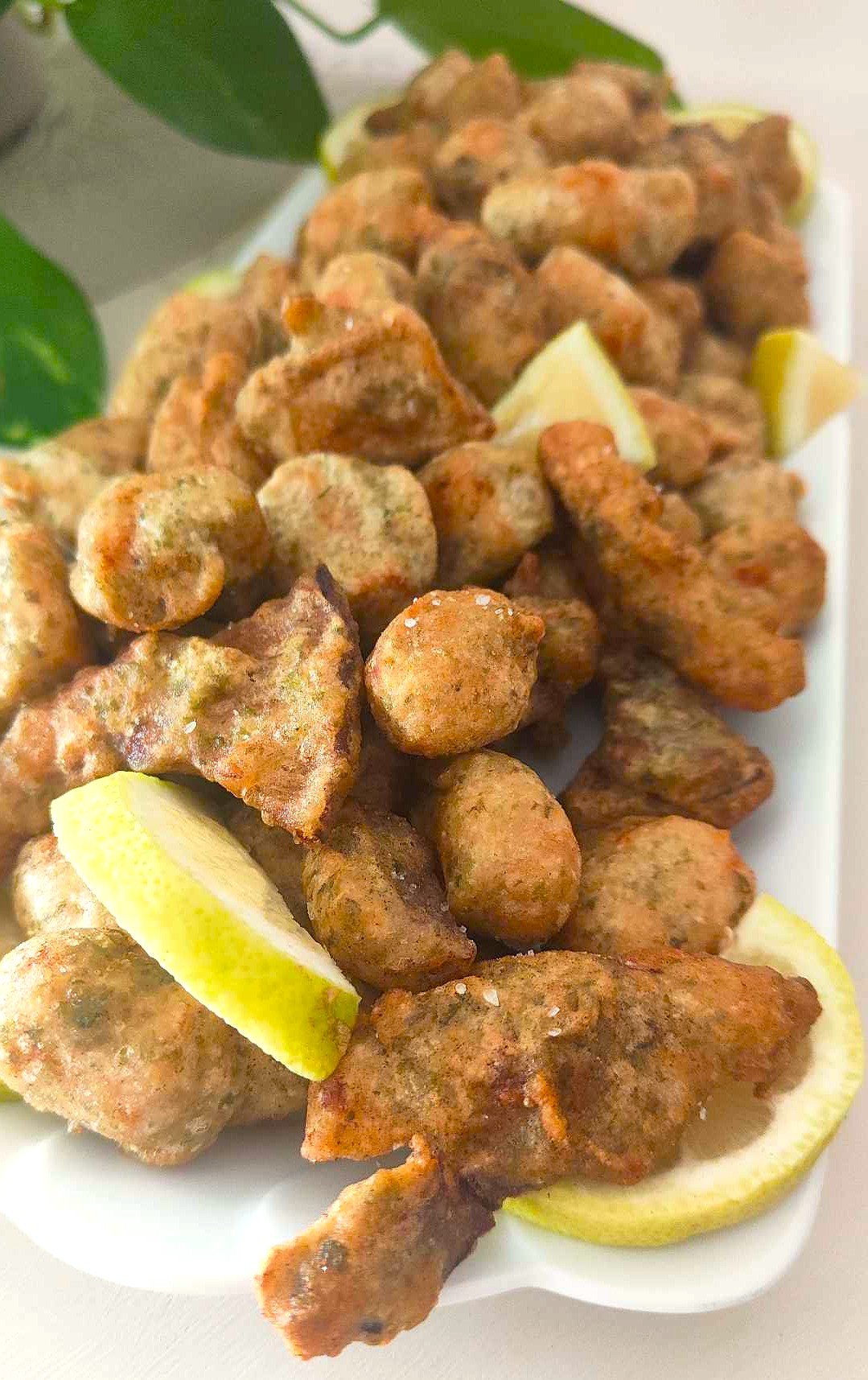 ZEEVRUCHTEN FRITURE: knapperig recept en 100% plantaardig