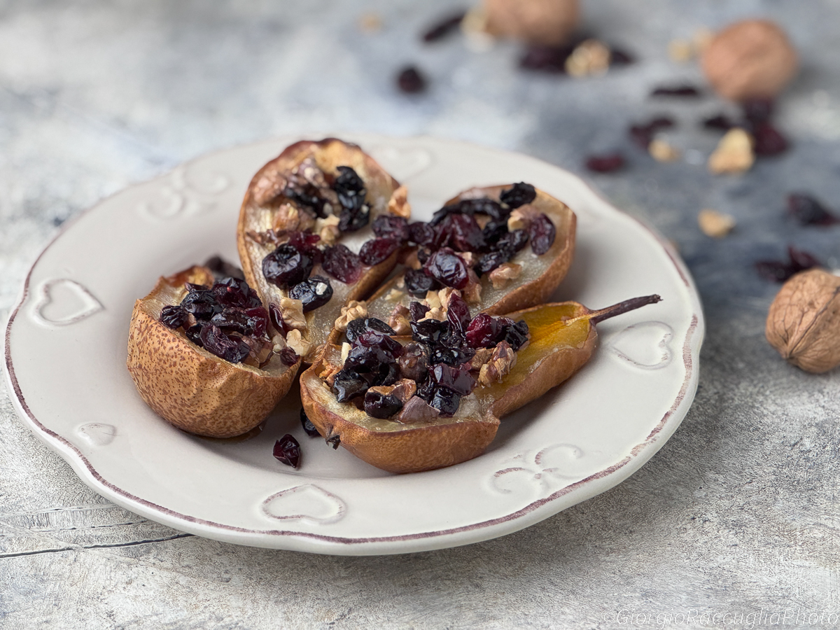 Zoete peren in de airfryer
