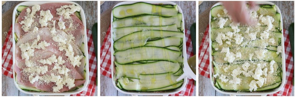 zucchini-ovenschotel zonder bechamelsaus