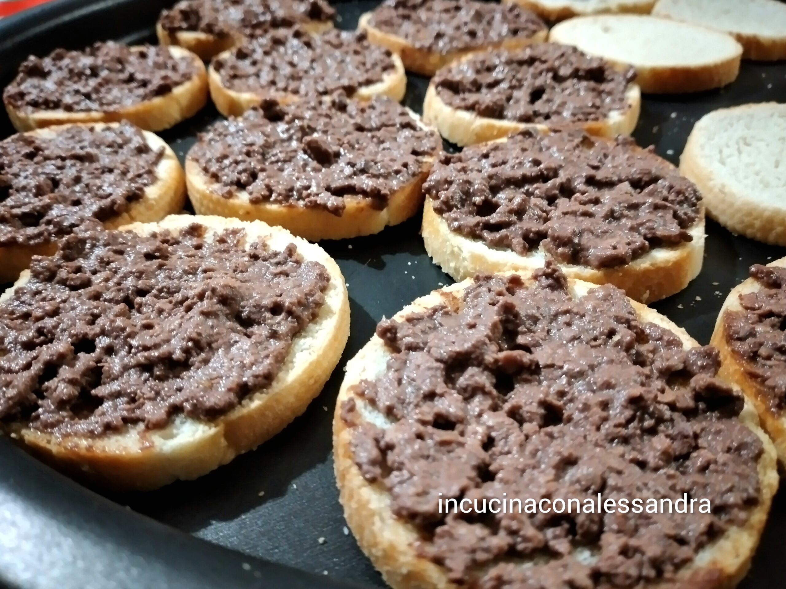 Tartine met Toscaanse lever