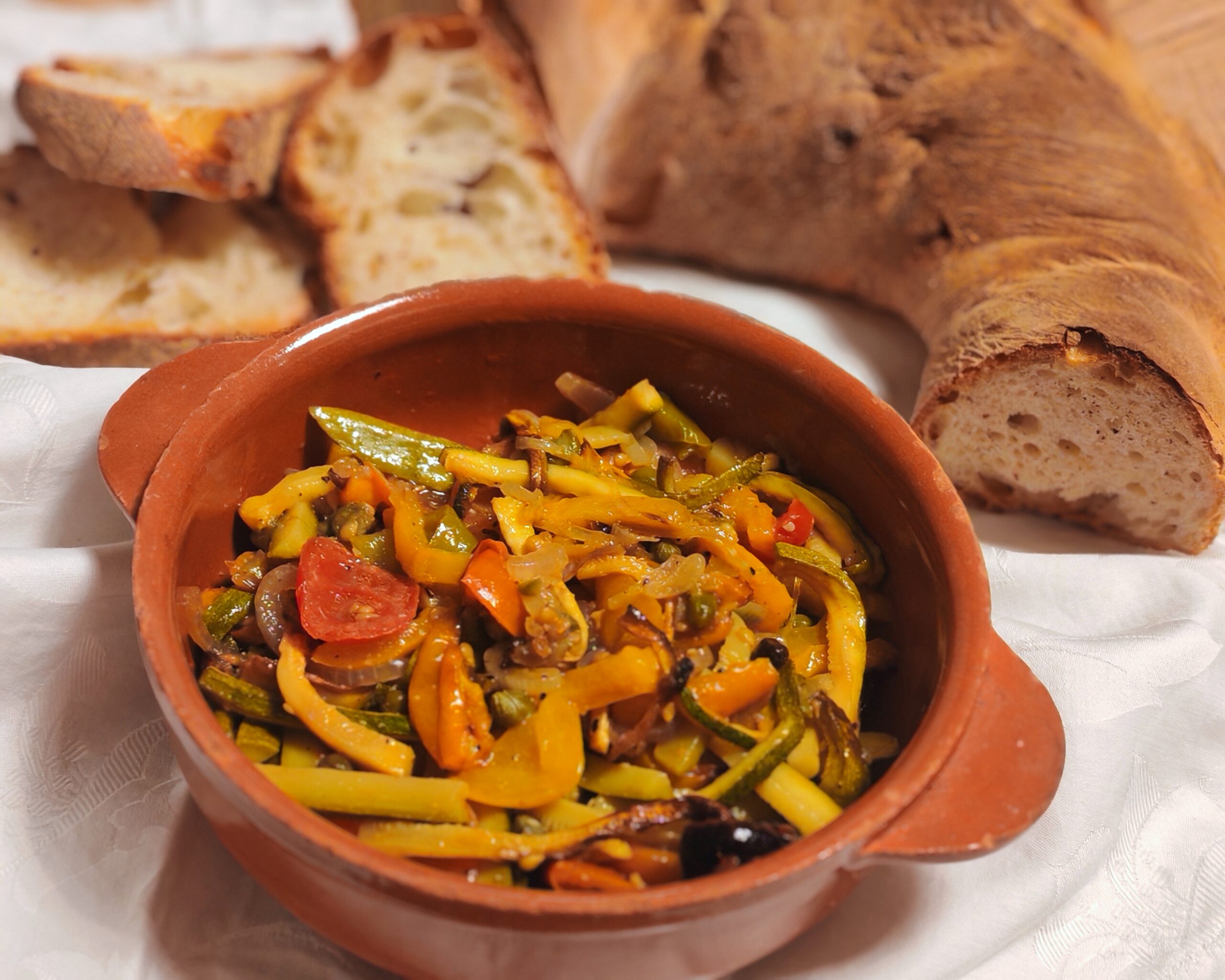 Ratatouille in de airfryer