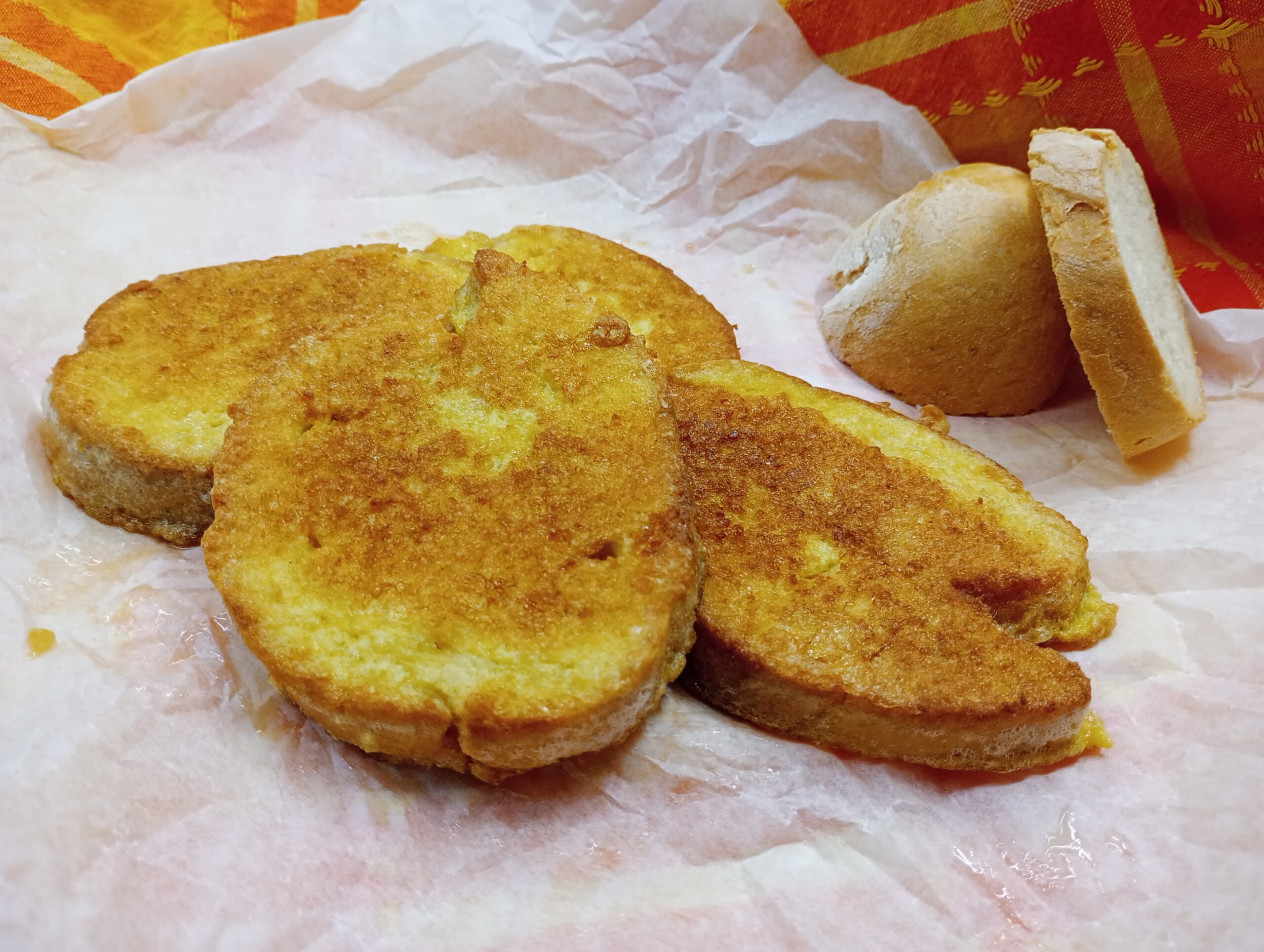 Gebakken Brood met Ei