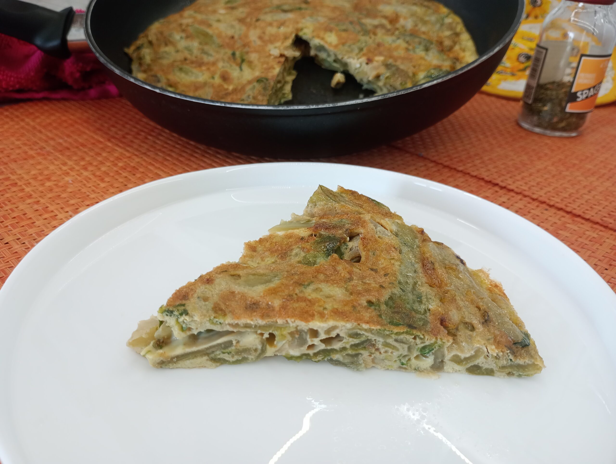 Frittata van Cicoria Catalogna