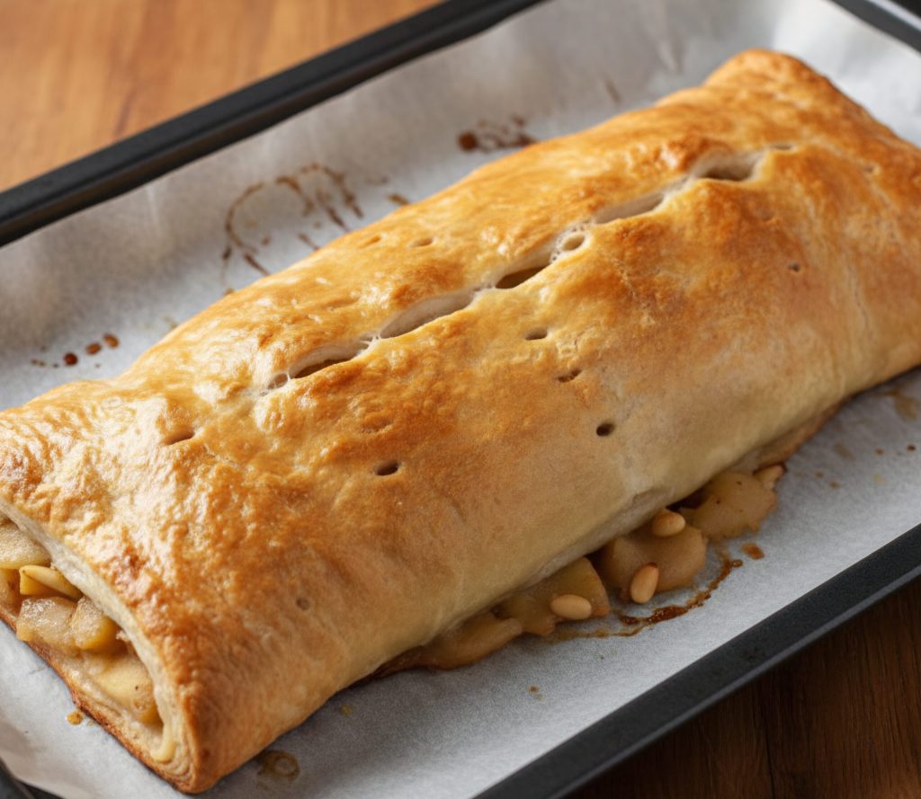 Appelstrudel met een lage glycemische index