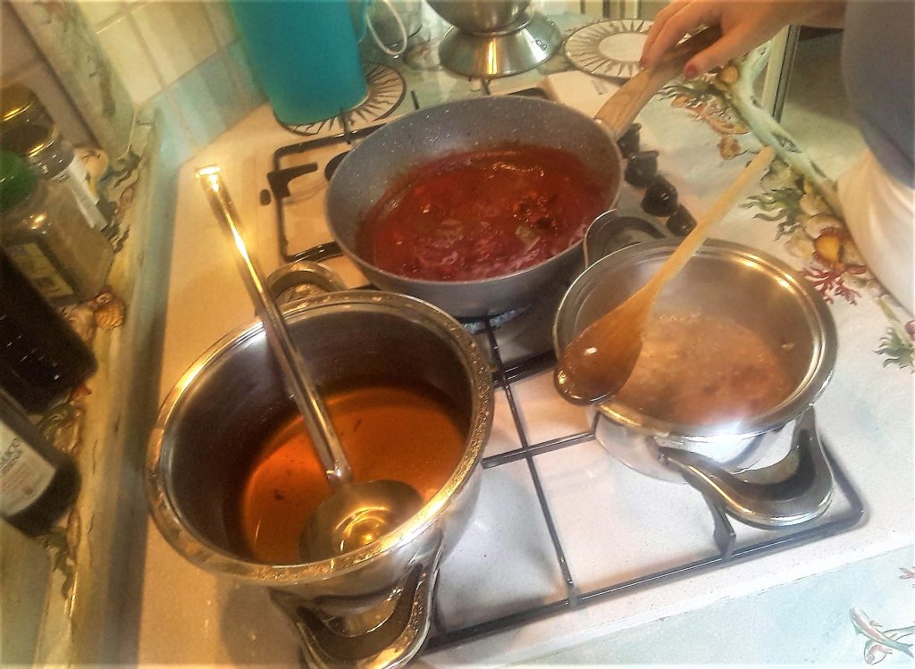 Risotto met inktvis en zijn water