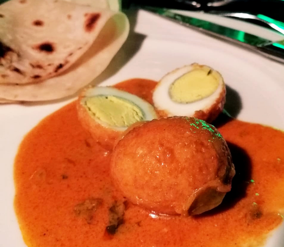 Hardgekookte eieren met Malediven curry