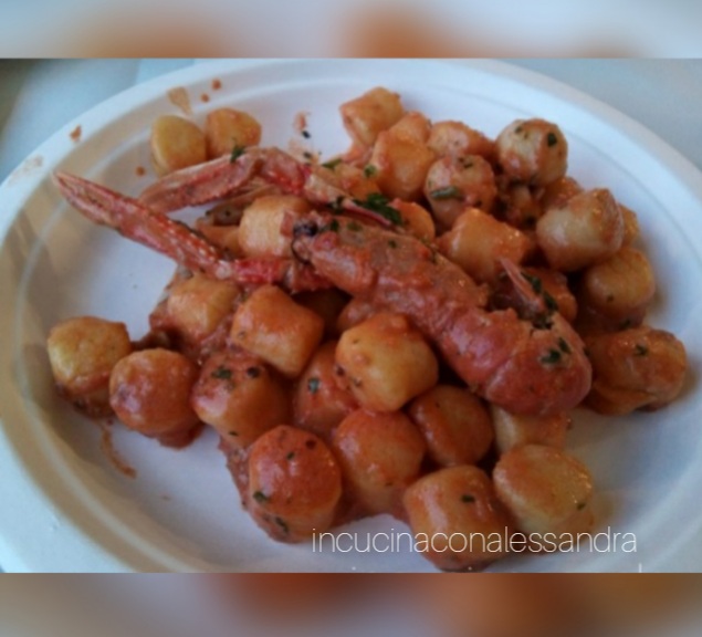 ROMIGE GNOCCHETTI MET KREEFTJES