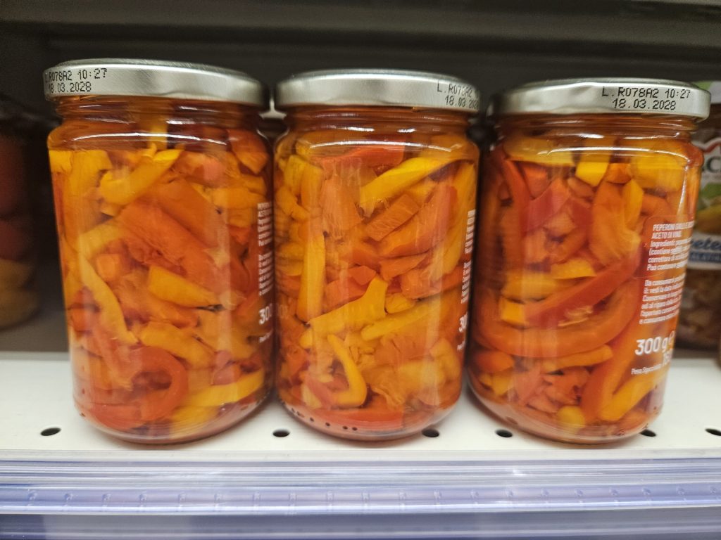 Recept Paprika's in Olie