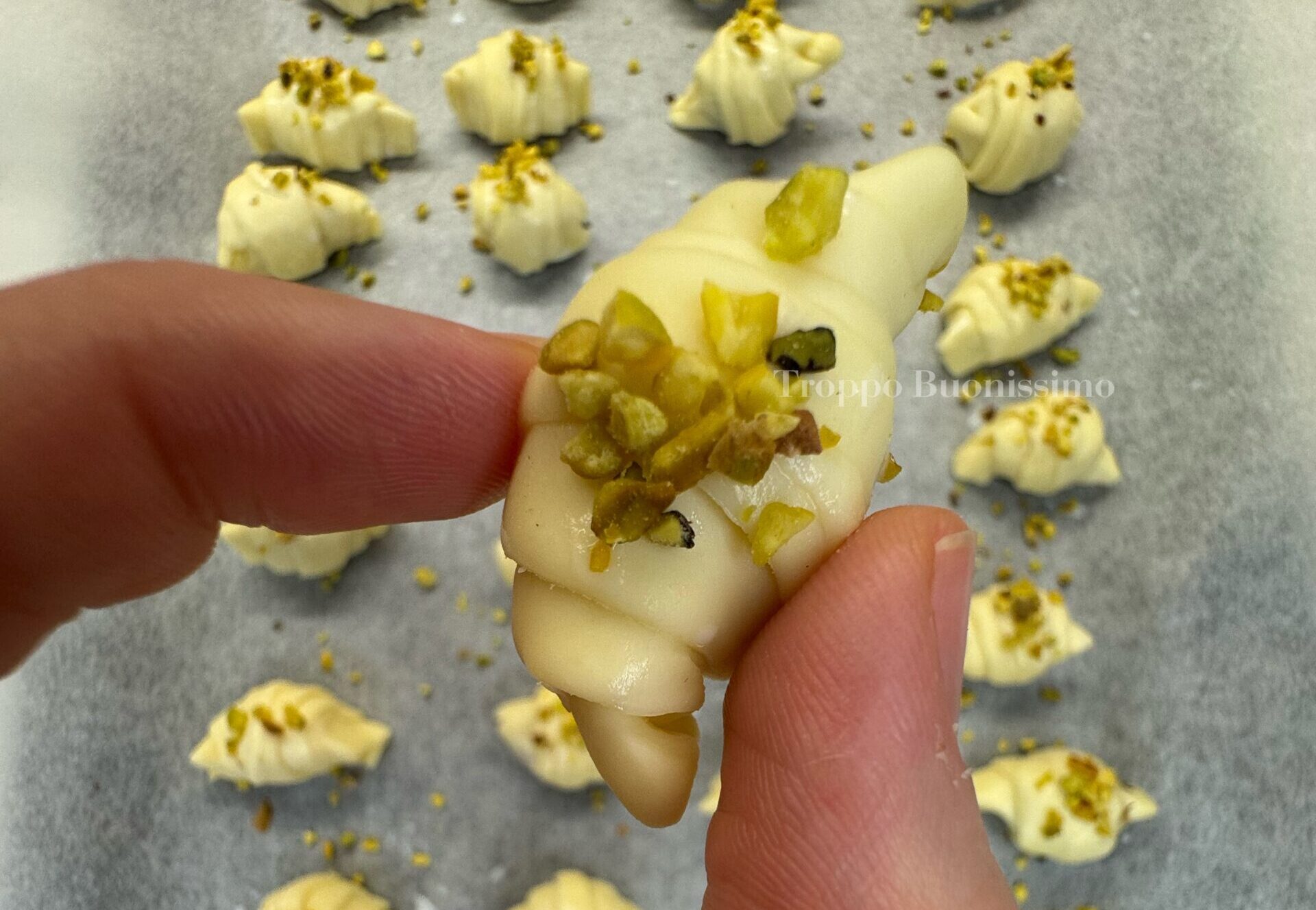 32 mini hartige croissantjes van bladerdeeg