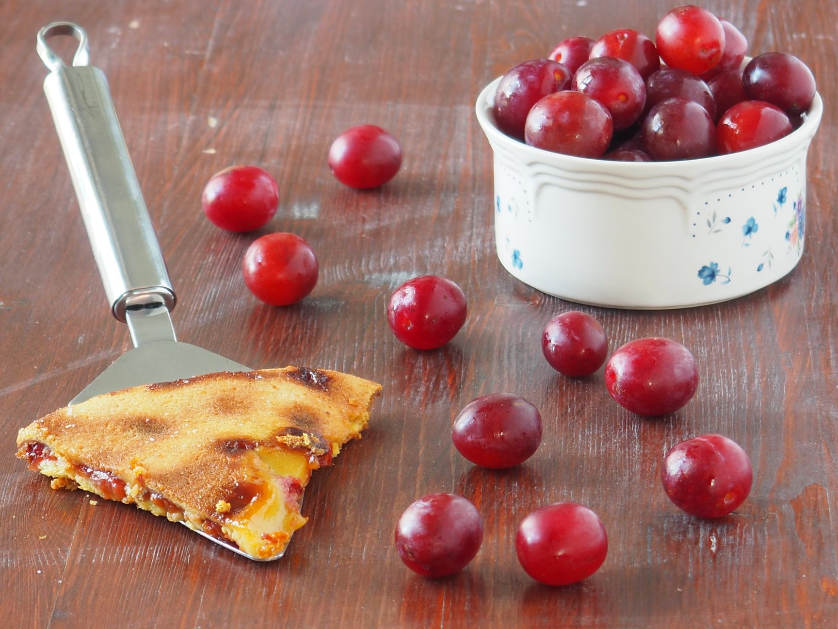 Clafoutis met pruimen (ramassin)