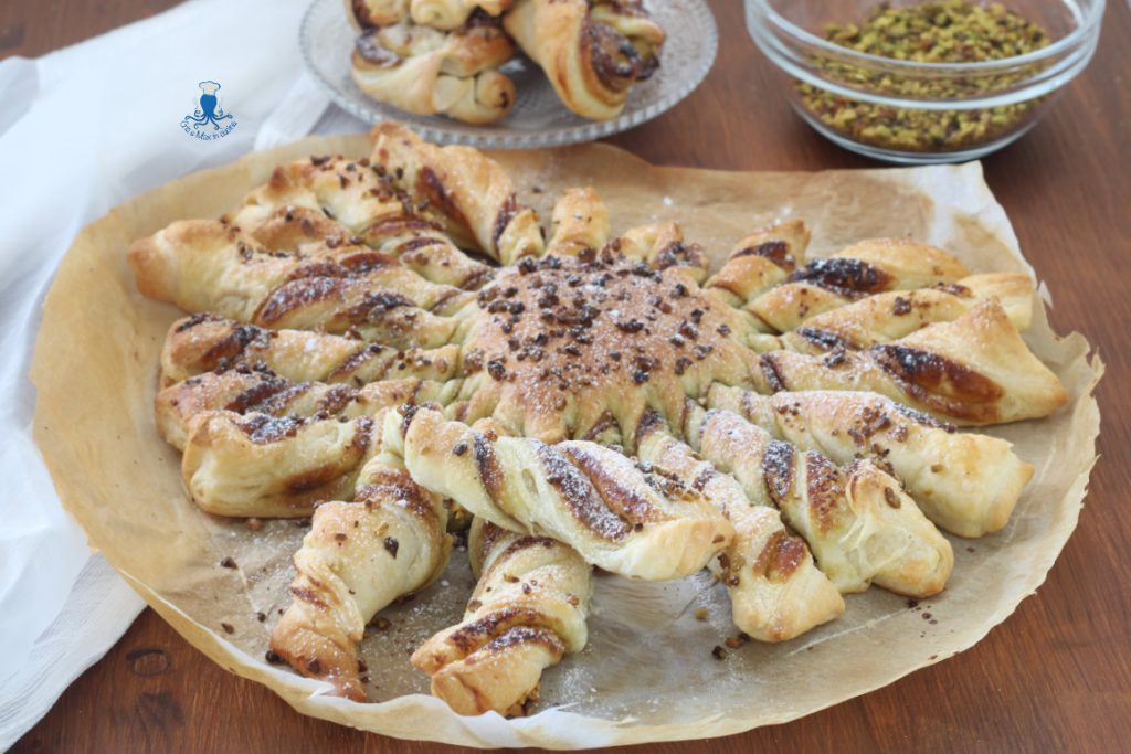 Bladerdeeg Hart met Pistache