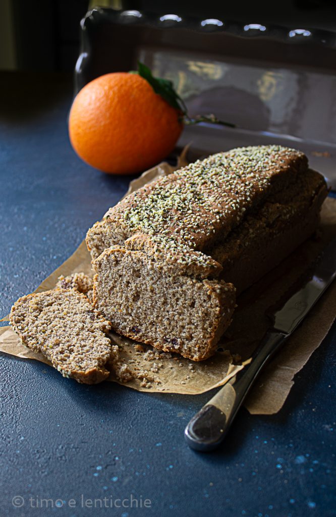 Boekweit en sinaasappel cake