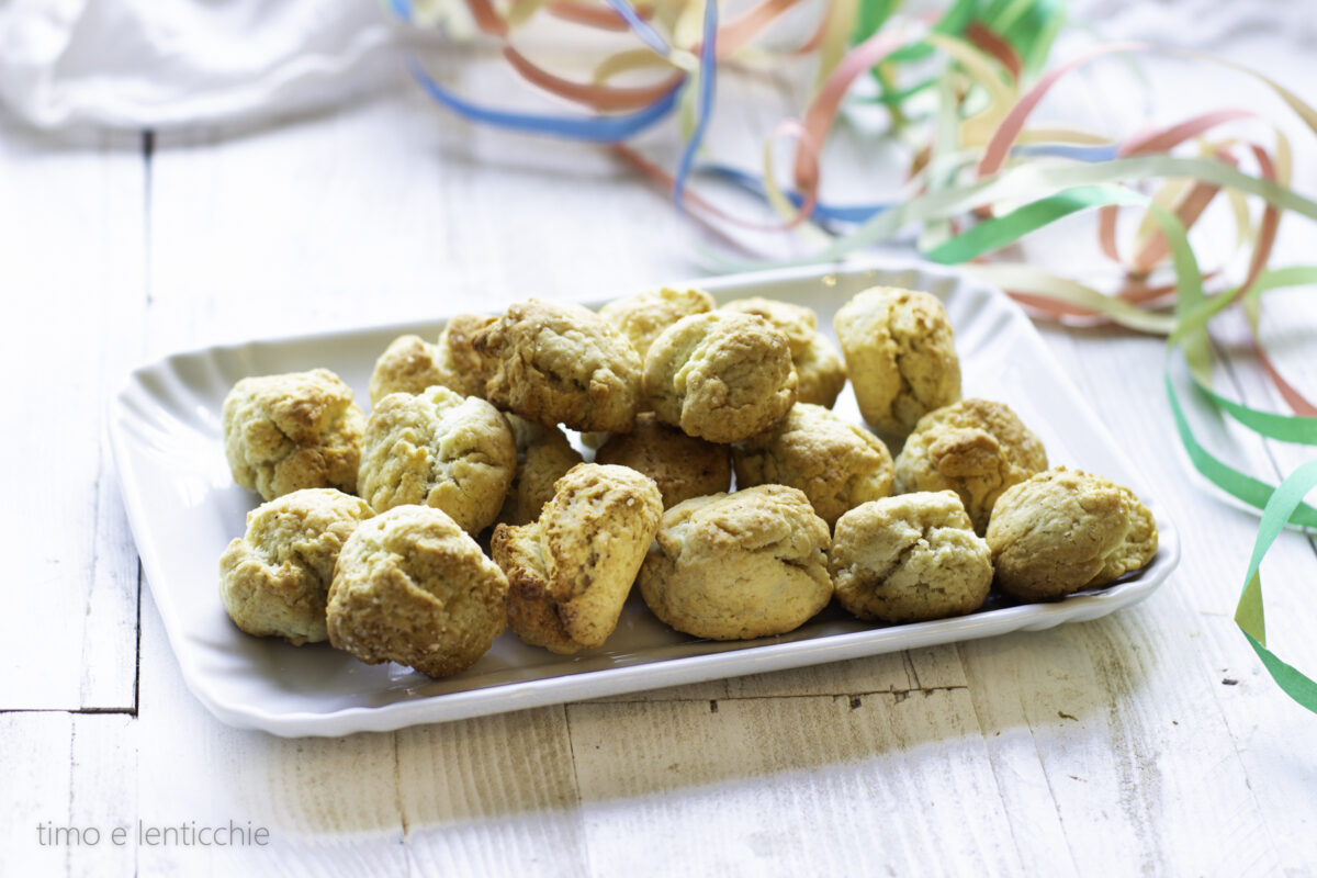 Castagnole zonder boter en eieren airfryer