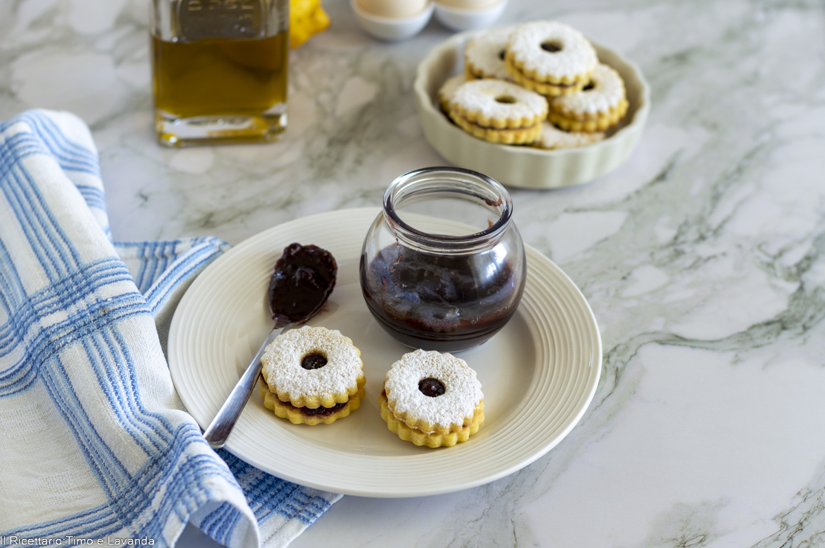 Glutenvrije maïskoekjes met jam