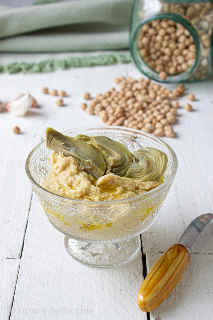 Gemakkelijke artisjokhummus