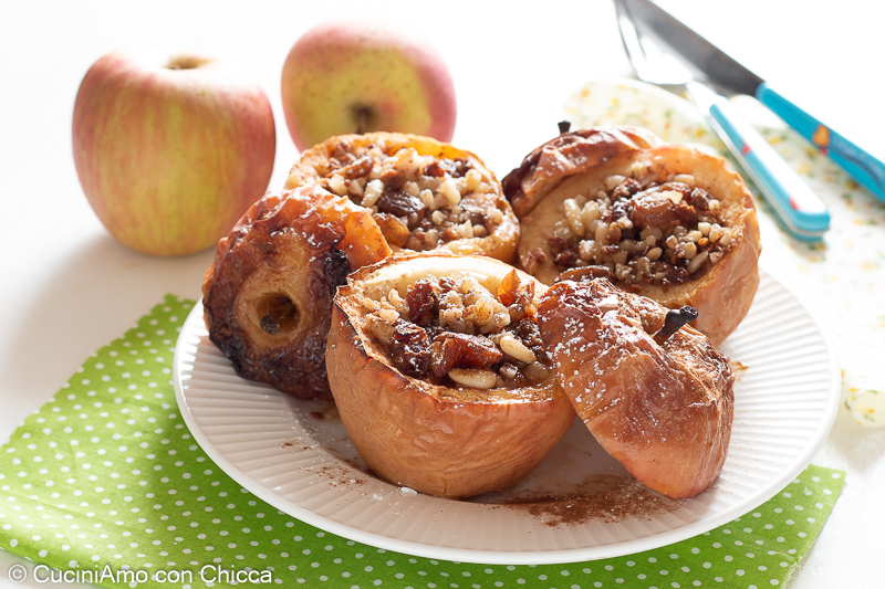 Gevulde appels in de airfryer