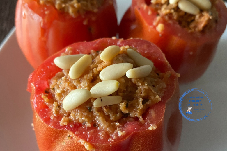 Gevulde tomaten zonder koken