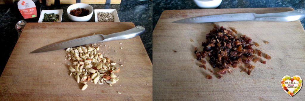 Zelfgemaakte granola in de airfryer, Eet zonder buik