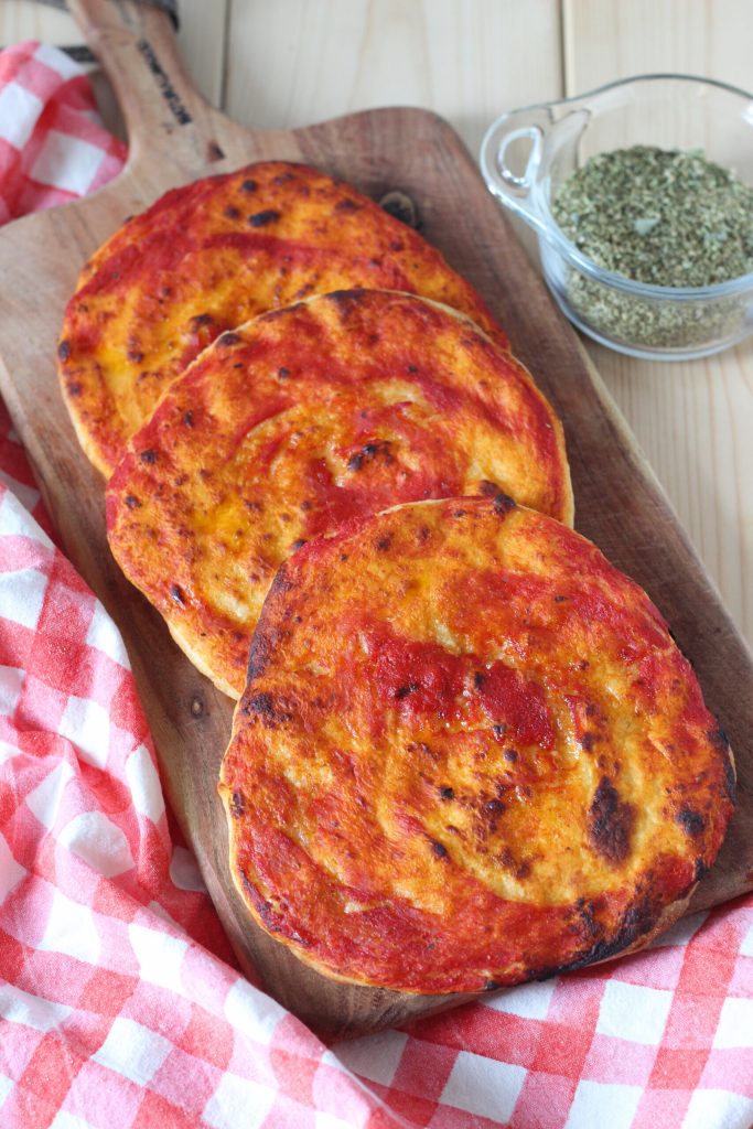 romeinse rode pizzettes