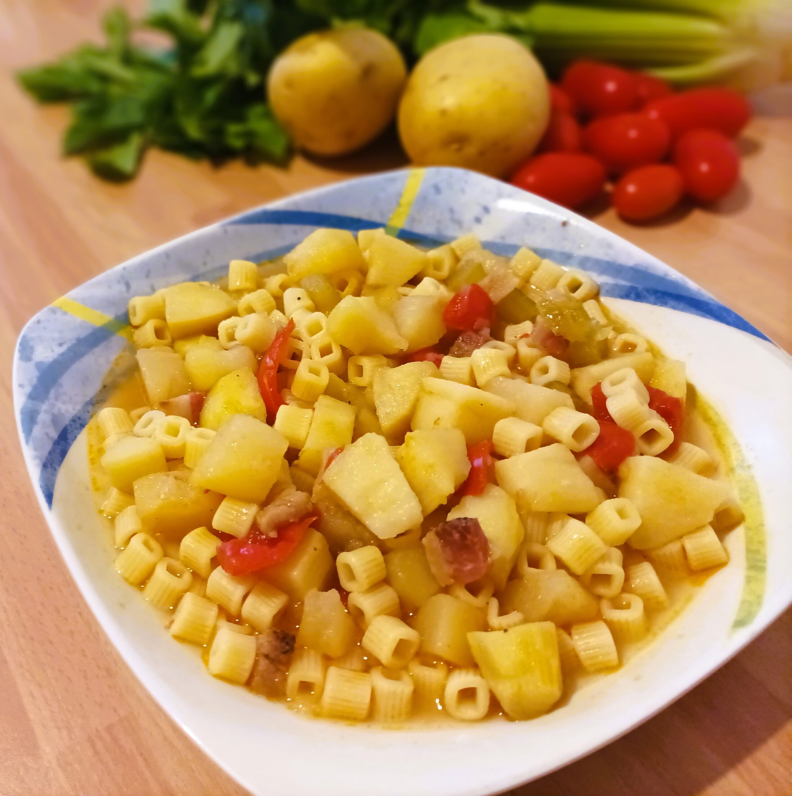 Pasta e aardappelen
