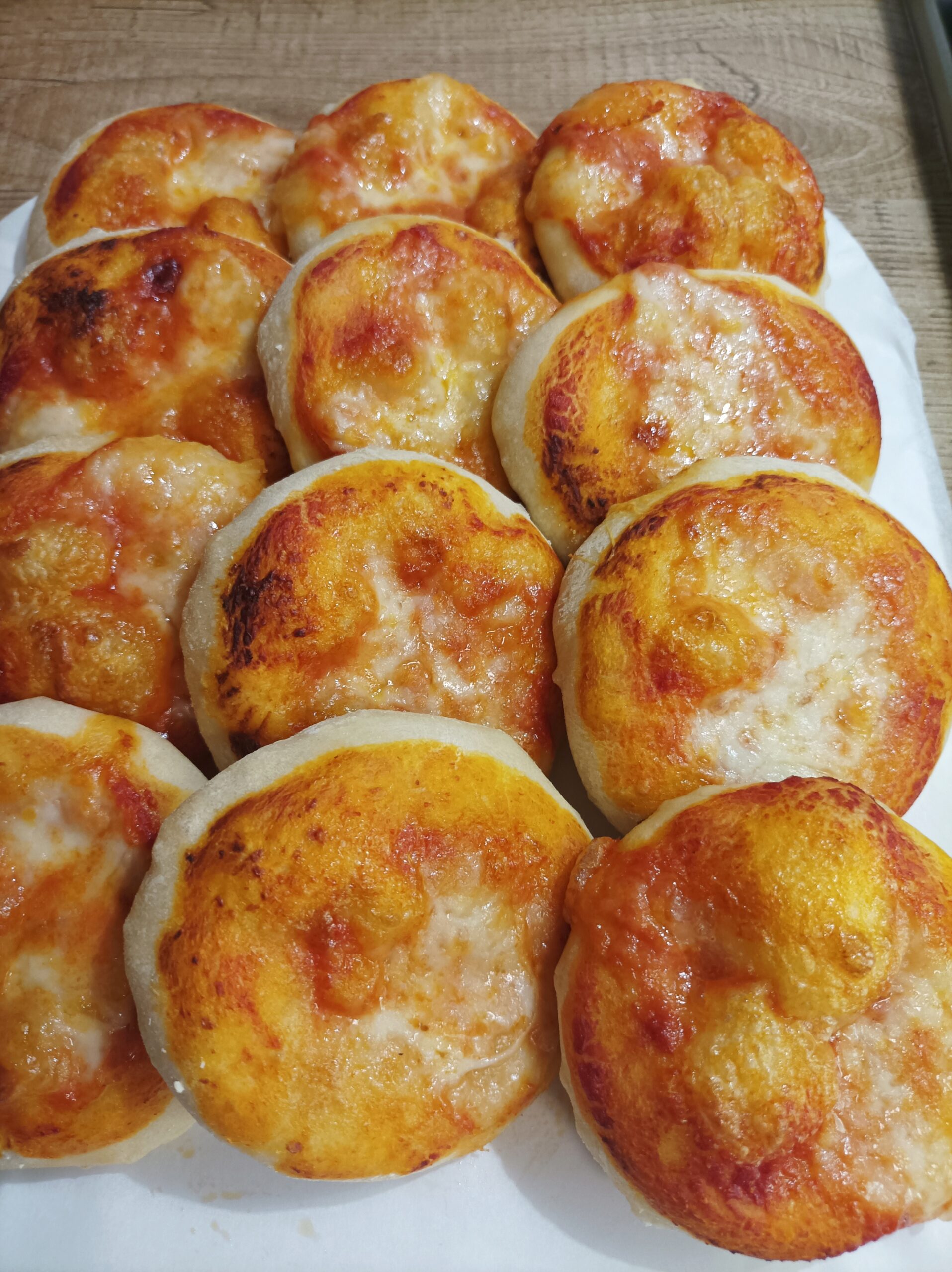 Zachte pizzetta’s voor buffet