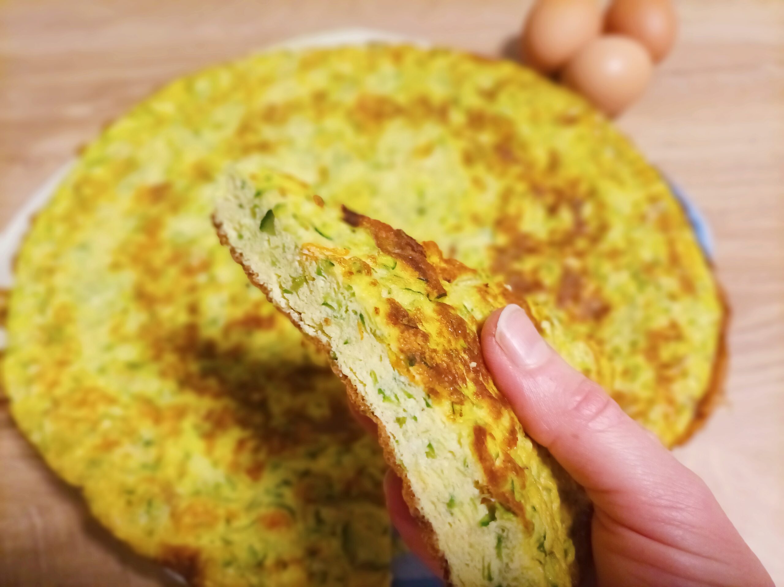Frittata courgettes en ricotta