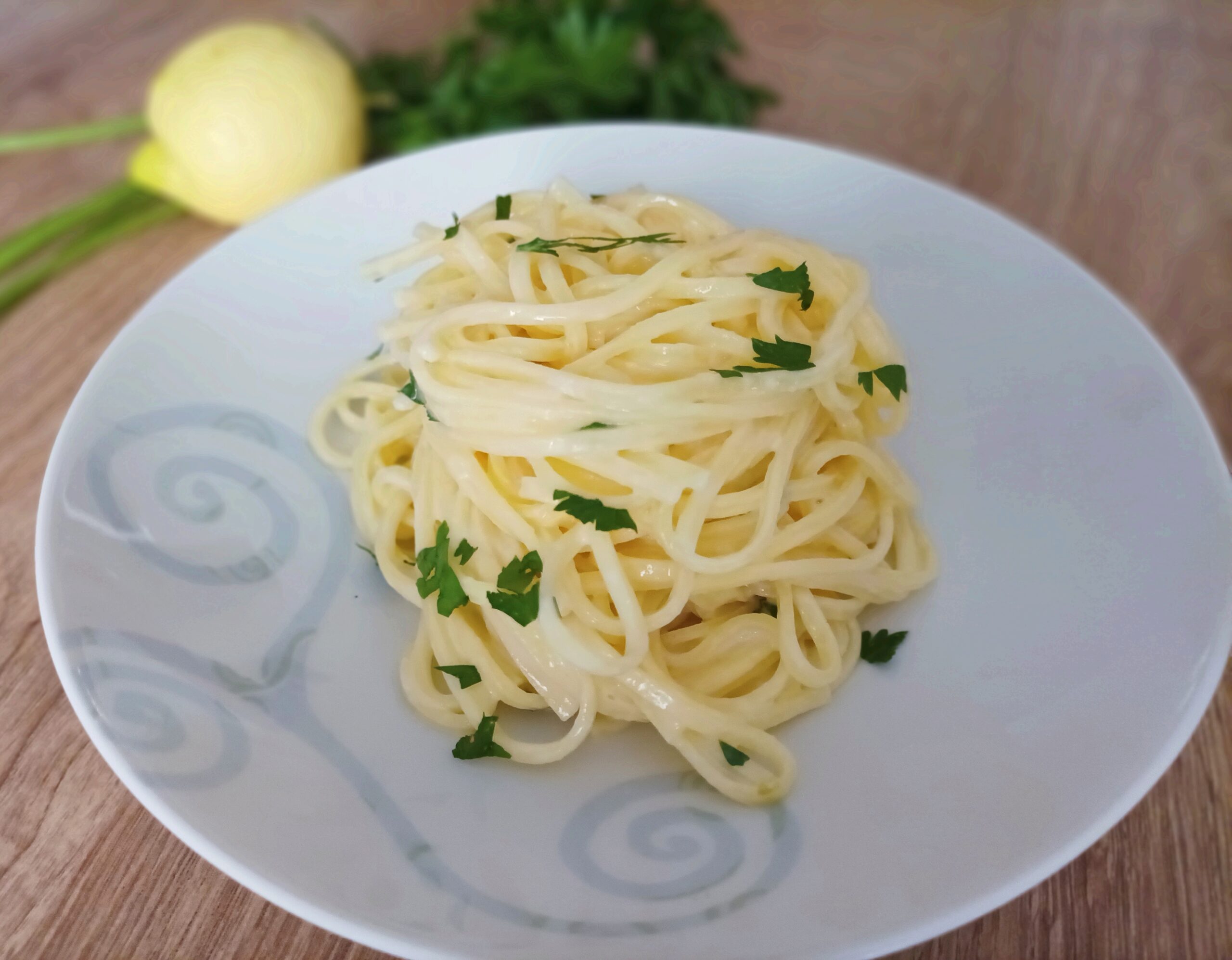 Tagliolini met citroengeur