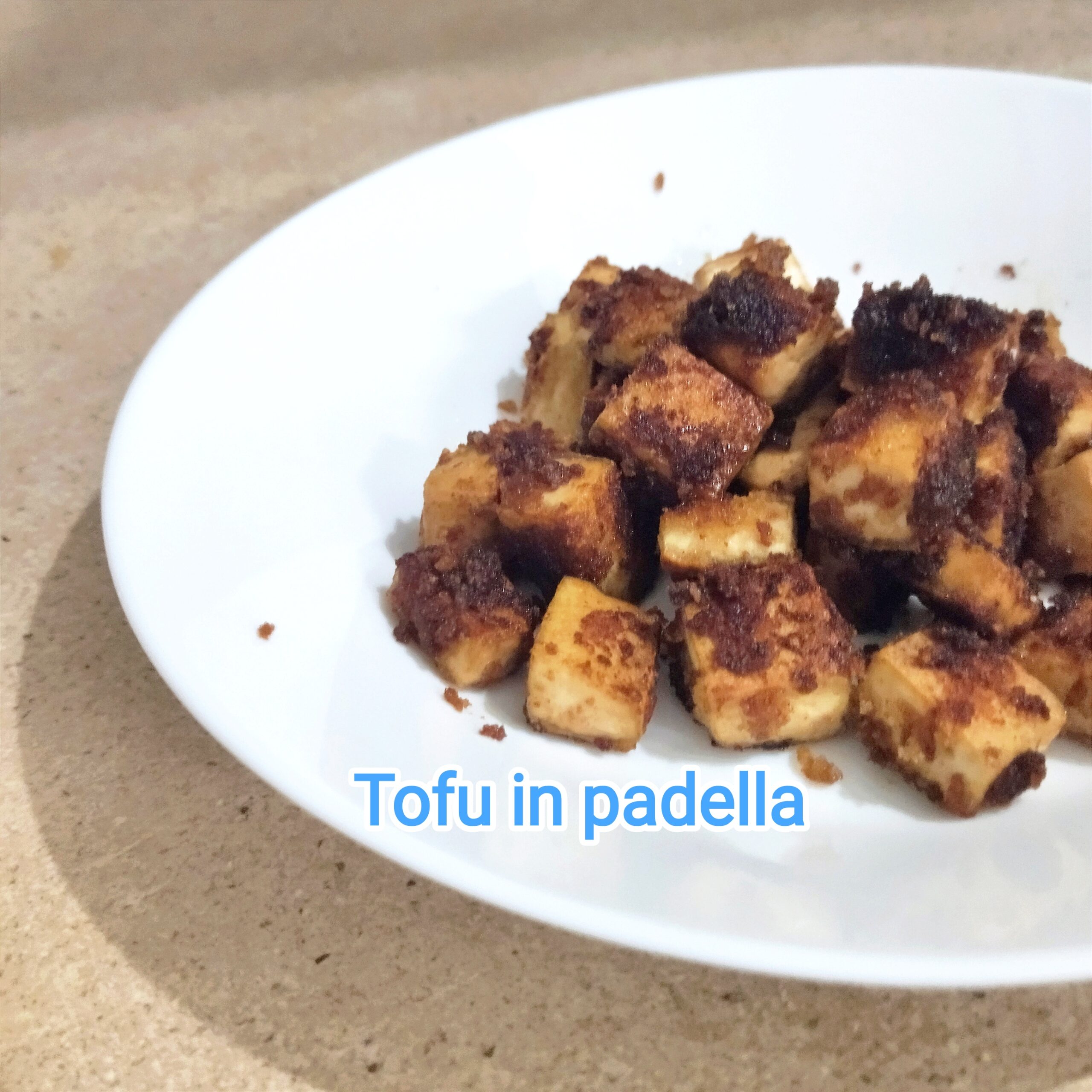 Tofu in de pan