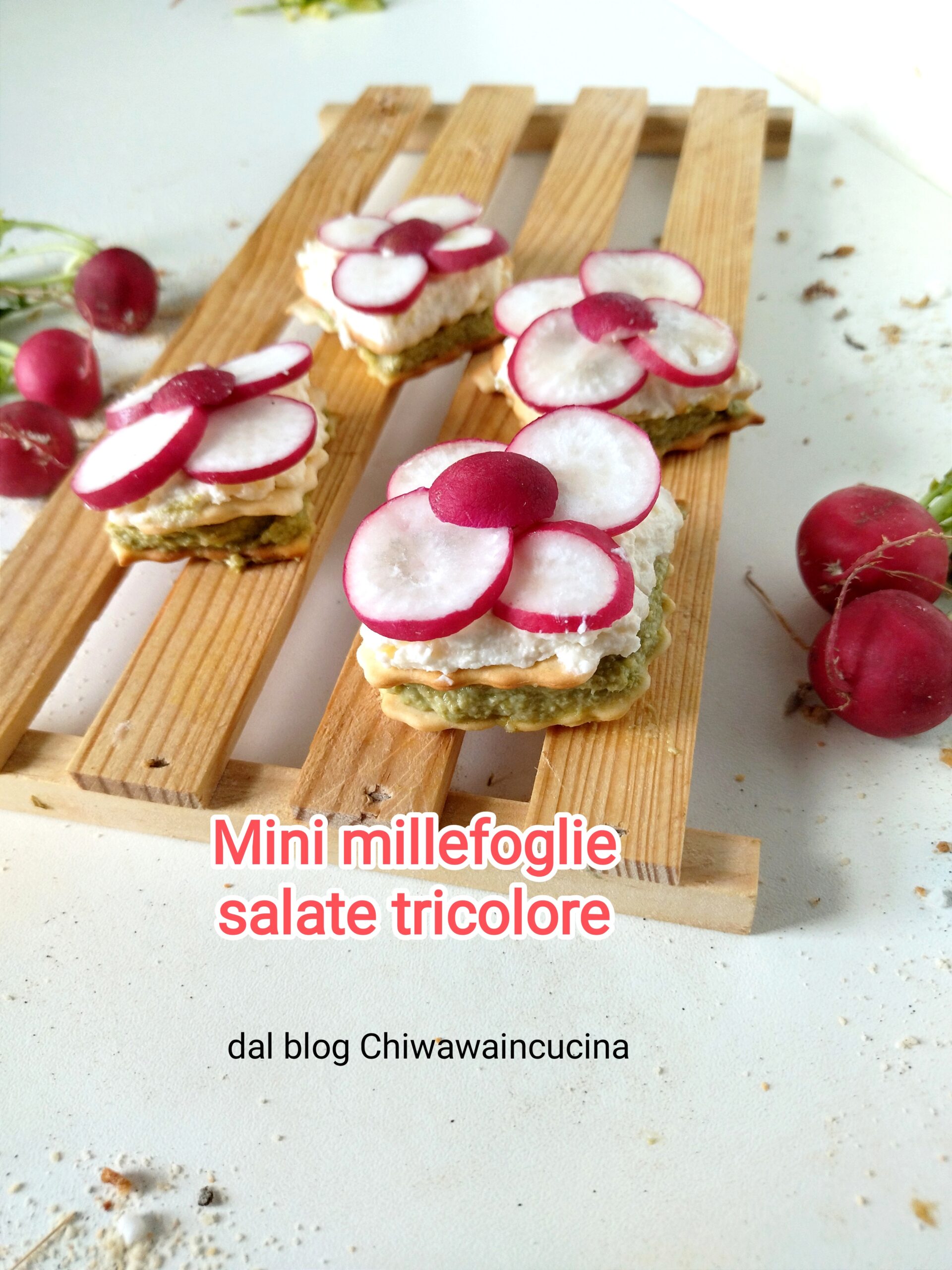 Mini Zoute Tricolore Bladerdeeg