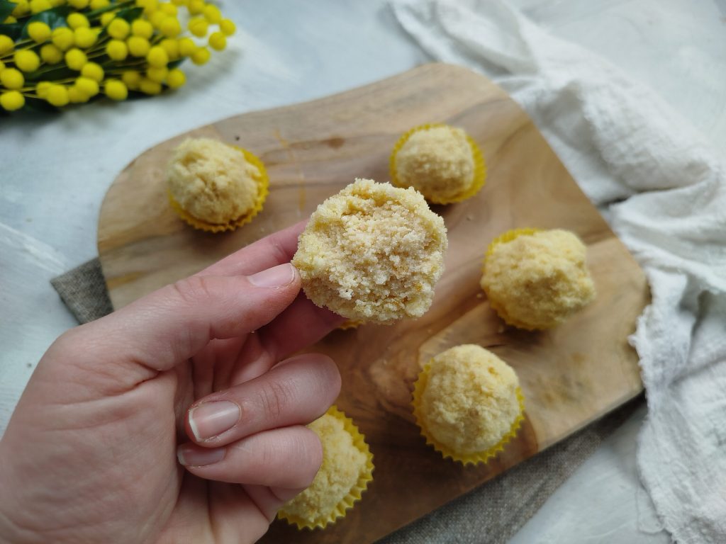 Mimosa truffels