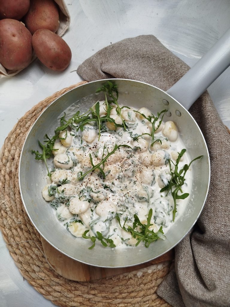Gnocchi stracchino en rucola