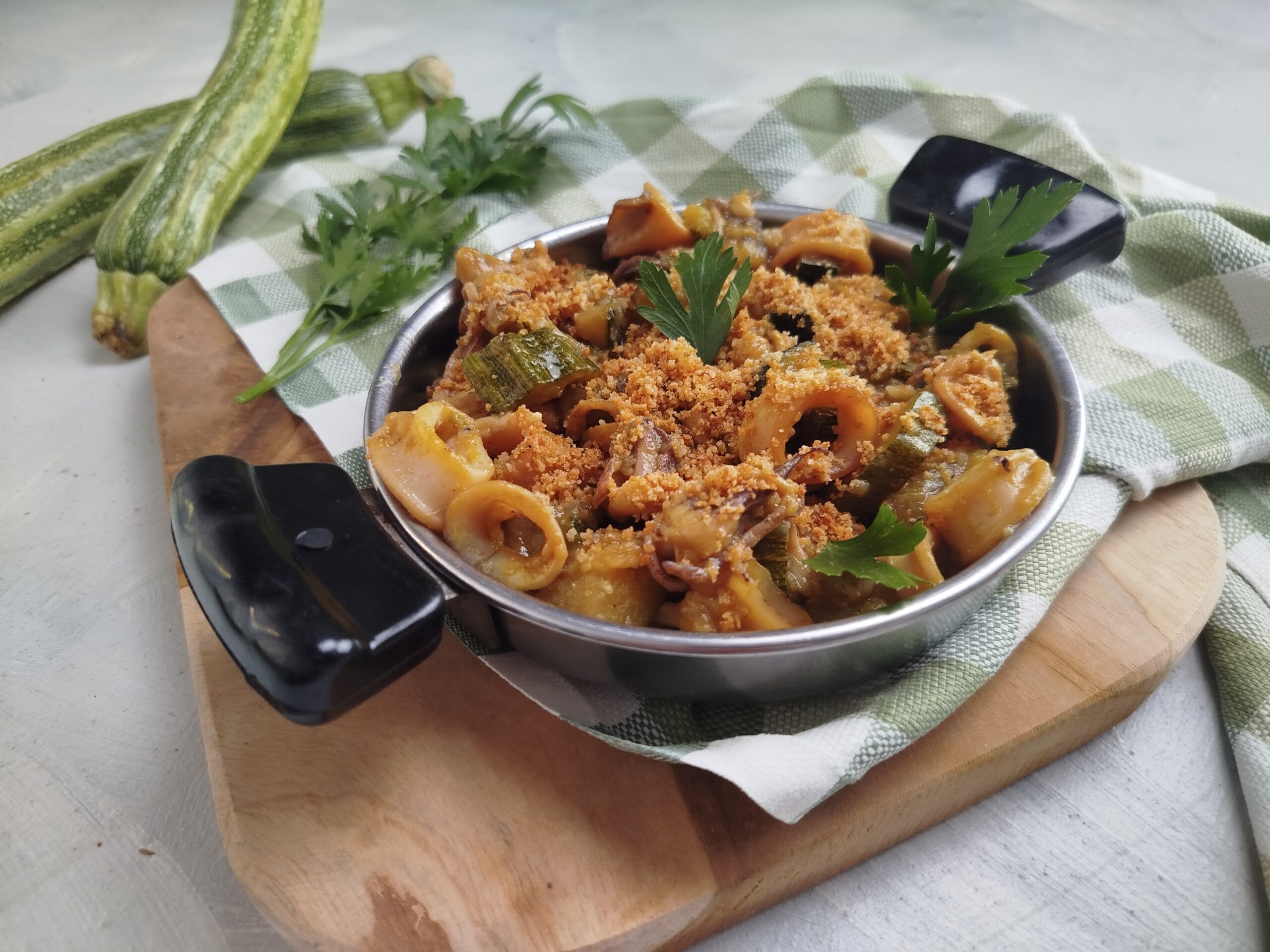 INKTVISSEN EN COURGETTE