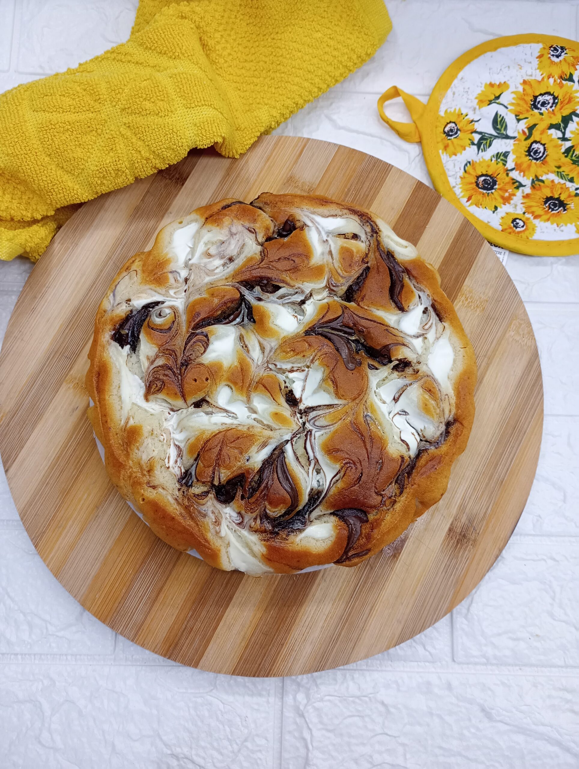 Nua Cake met Yoghurt en Chocolade