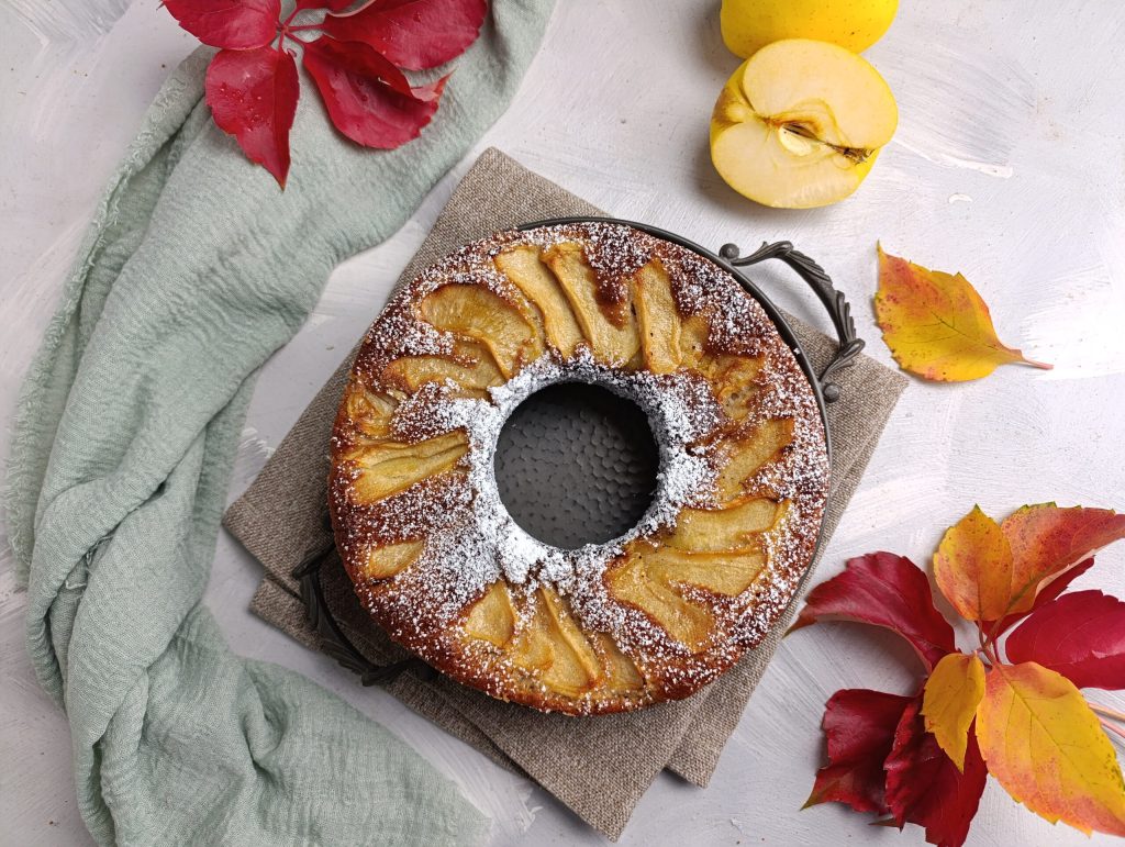 Appelcake met Baileys