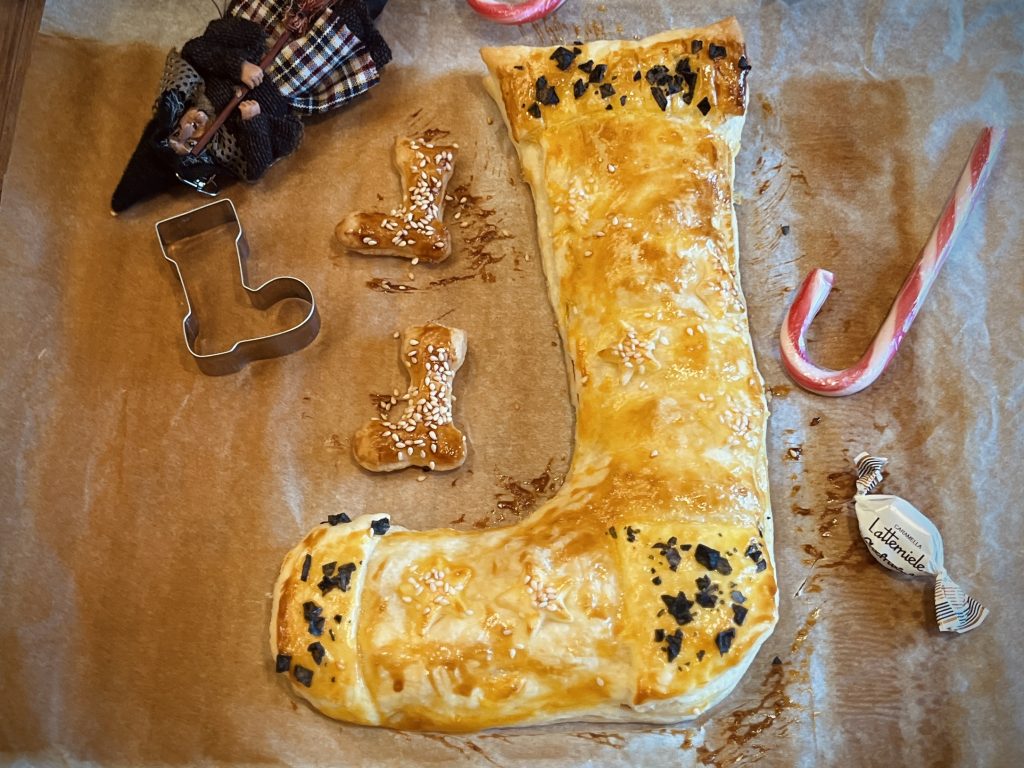 Hartige Laars van Befana met rauwe ham en kaas