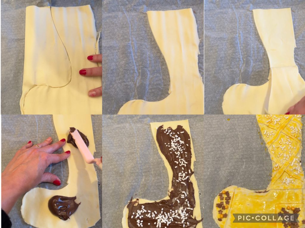 Sok van de Befana met Nutella