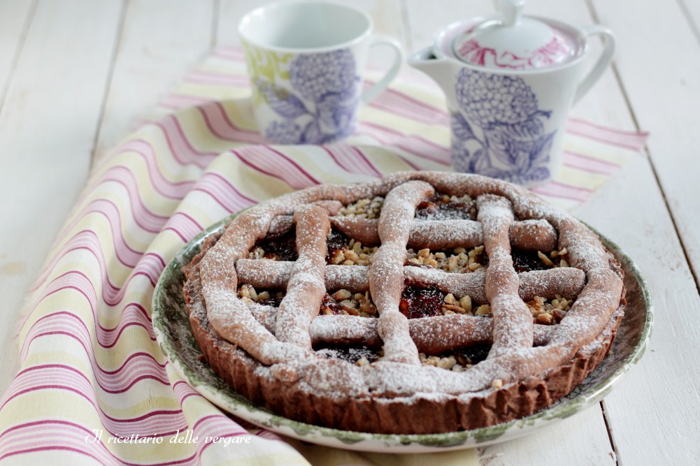 Chocoladetaart met amandelen