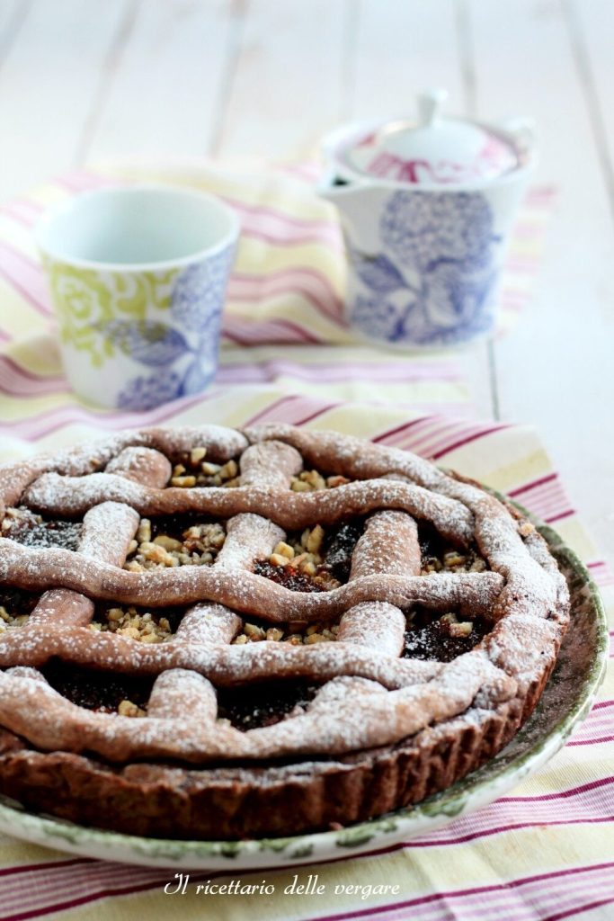 Chocoladetaart met amandelen